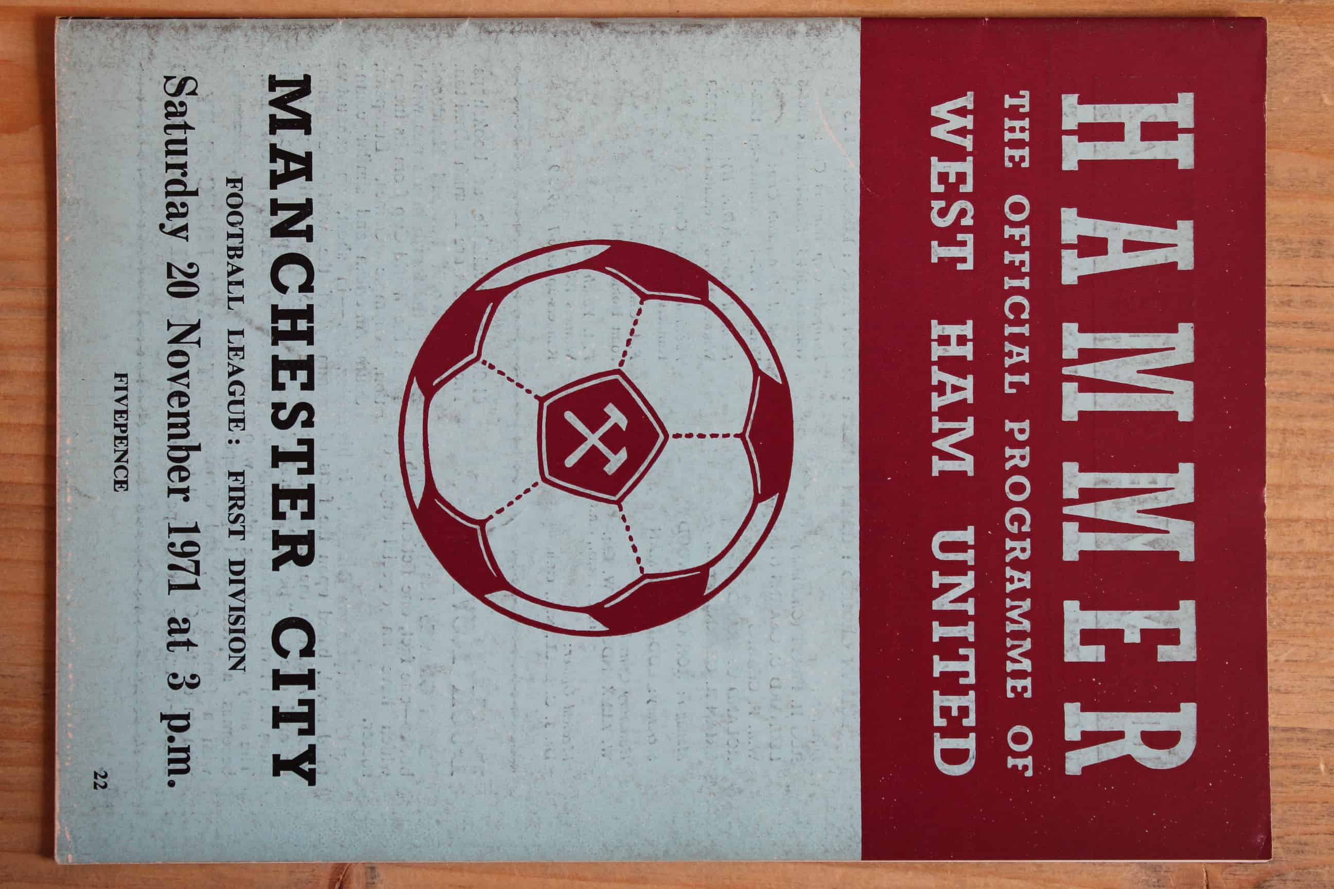 West Ham United FC v Manchester City FC